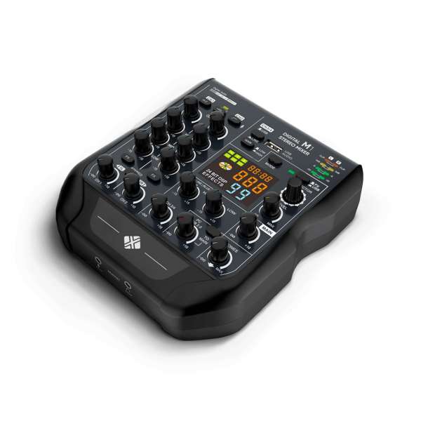 NEXT audiocom M1 Stereo Digitalmixer für Streaming und Recording mit USB und Bluetooth