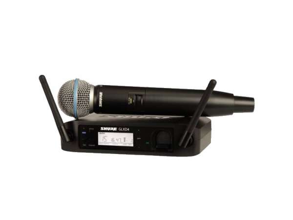 SHURE Beta 58A Vocal-Funksystem Beta58A mit GLXD4E