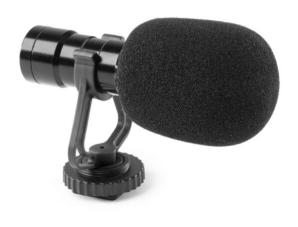 Vonyx CMC200 Kondensator-Mikrofon für Kamera und Smartphone incl. Popschutz