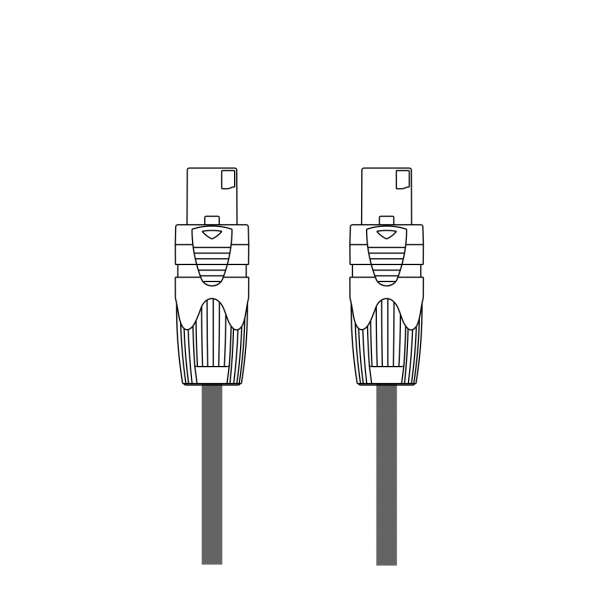 NEXT Speaker cable 2 x 2.5mm² NL4 5m