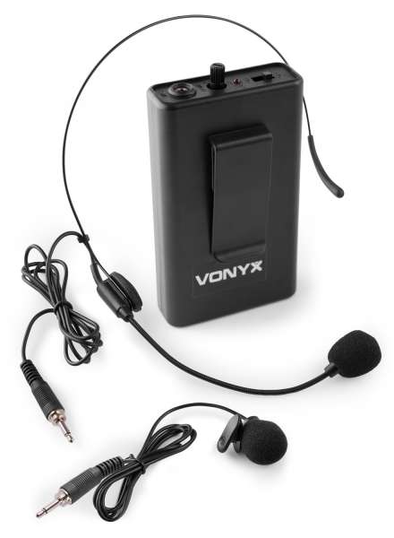 Vonyx BP10 Bodypack Mikrofon Set 863.1MHz