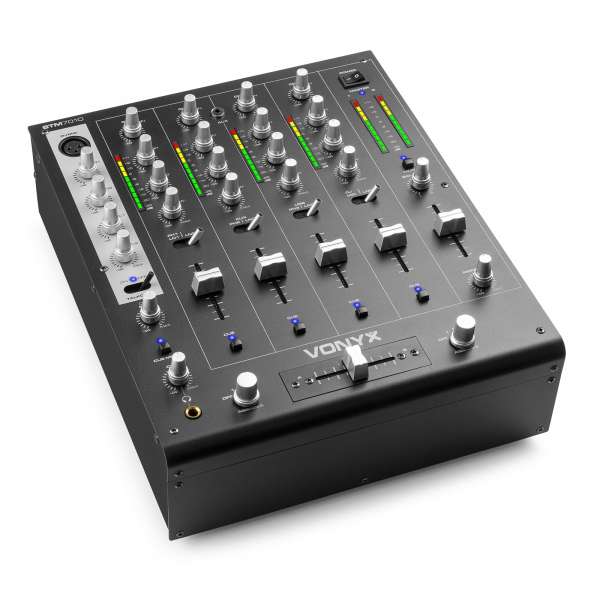 Vonyx STM-7010 - 4-Kanal Club DJ Mixer USB