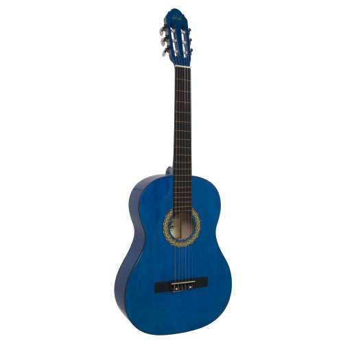 De Salvo DS CG44NT - Klassische Akustik Konzert Gitarre Blau 4/4
