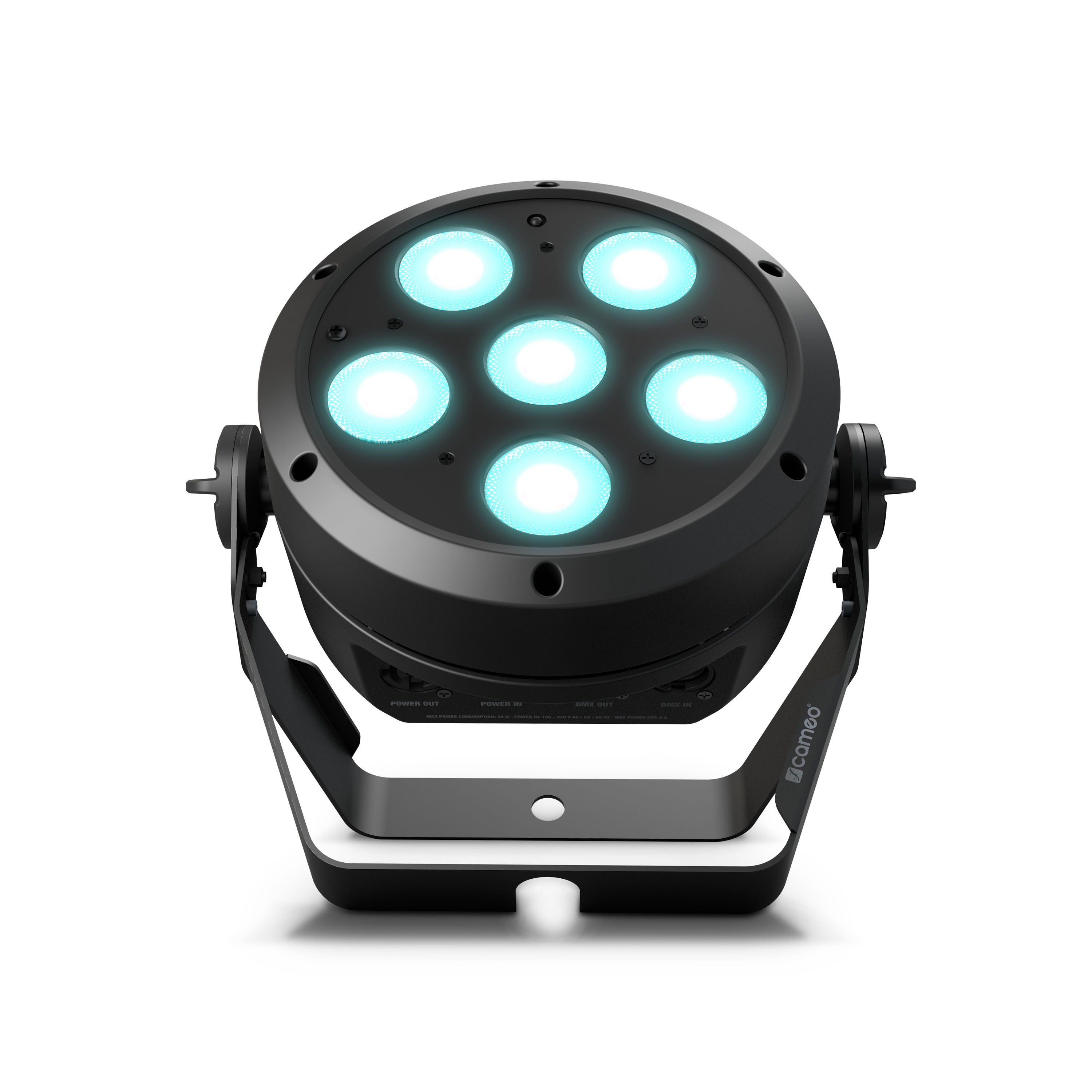 Cameo ROOT PAR 6 - 6 x 12W RGBAW + UV PAR Scheinwerfer Par Scheinwerfer