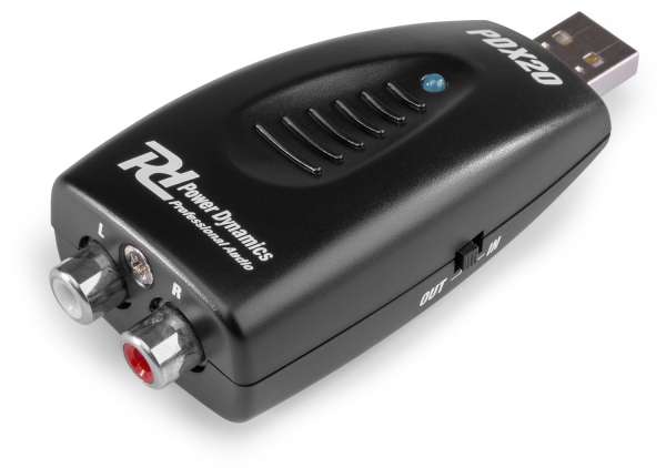 Power Dynamics PDX20 Digital/Analog USB Audio Interface
