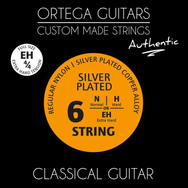 Ortega Custom Made Strings Autehntic für Konzertgitarren 4/4 Mensur