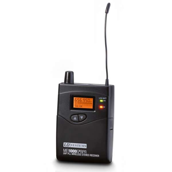 LD Systems MEI 1000 G2 BPR B 6 - Empfänger für LDMEI1000G2 In-Ear Monitoring System Band 6 655 - 679 MHz