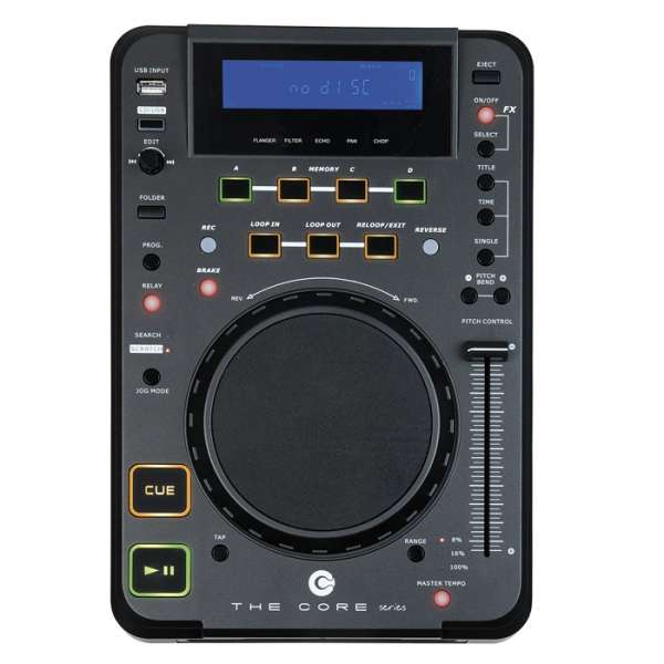 DAP CORE CDMP-750 Tabletop CD USB DJ Player