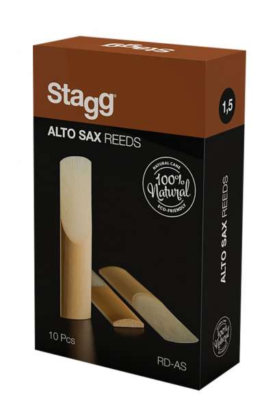 Blätter für Alt-Saxophon 1,5mm 10er Pack
