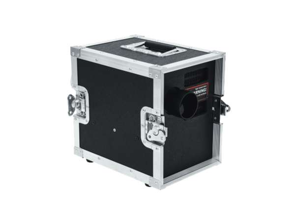 HAZEBASE base*cap*cased, Nebelmaschine 650W, 230V/50Hz, Amptown Case serienmäßig