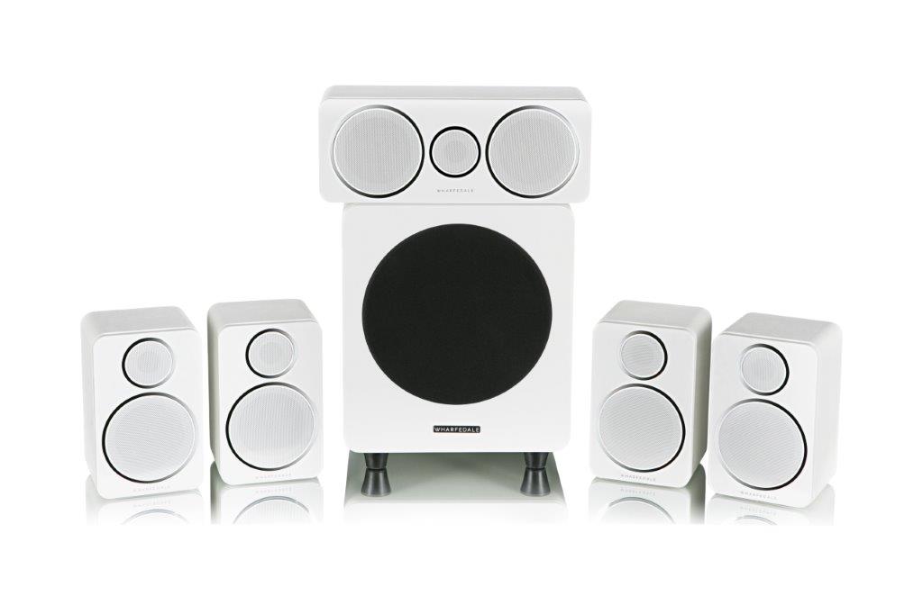 Wharfedale DX2 5.1 HCP Surround Lautsprecher Set White Leather