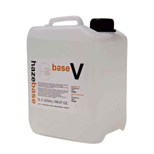 hazebase base*V - Veganes Spezialfluid für THE FAB und hazer² 5L