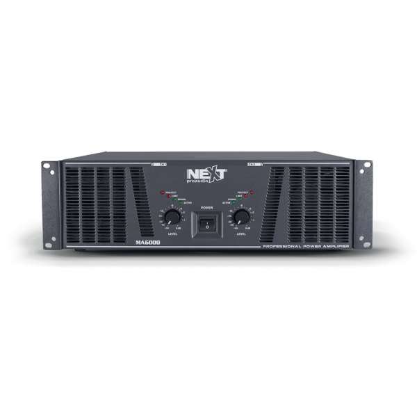 NEXT MA6000 Professional Power Amplifier 2x3000W - 2ohm