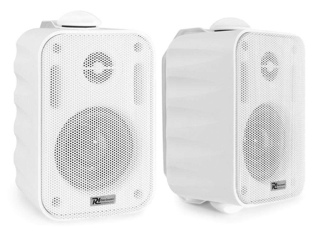 Power Dynamics BGO40 speakerset voor binnen en buiten - 100W - Zwart