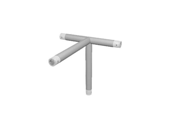 ExpoTruss X1K-5.0 Alu Rohr 4-Weg T-Stück