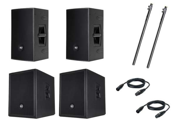 RCF 4PRO 1031-A Club PA Set
