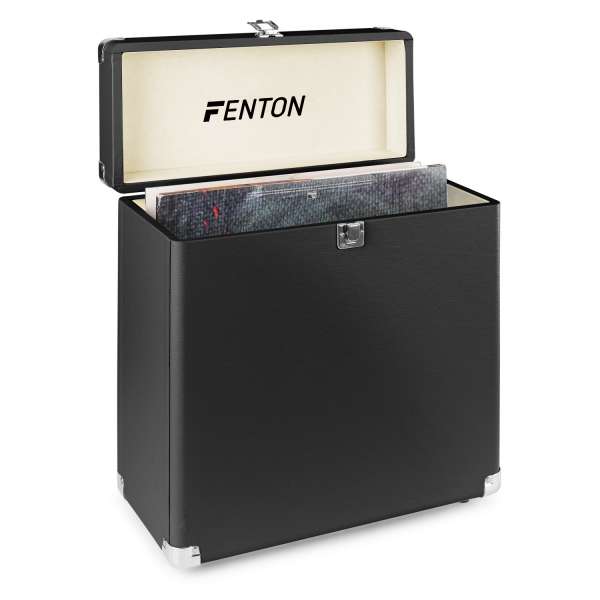 Fenton RC30 Schallplatten Koffer schwarz