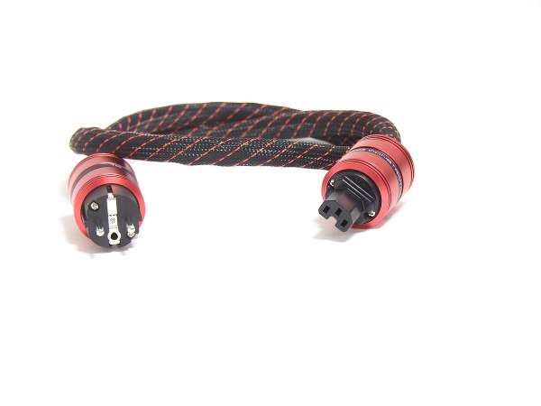 TCI Cables King Constrictor SE Stromkabel Schuko - Alloy True-Plug™ 2m