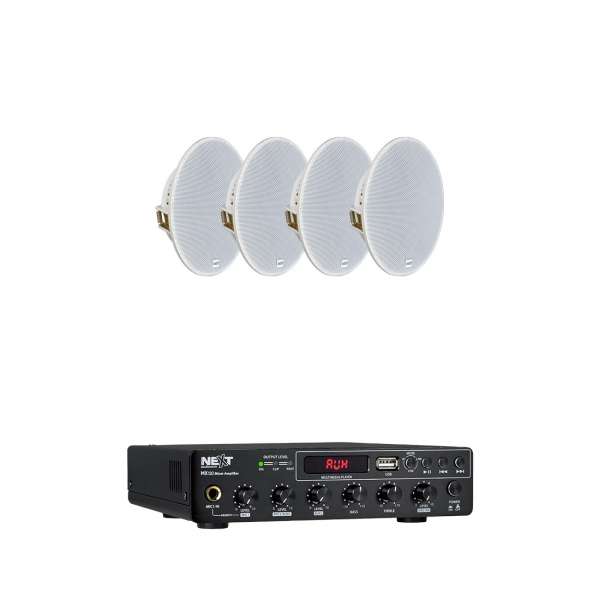 NEXT audiocom 4C6.MX120 Installationsset 100V