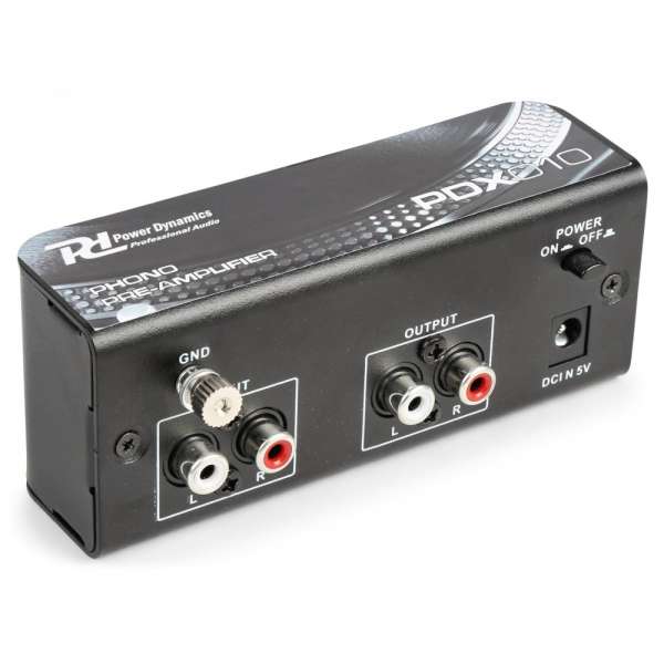 Power Dynamics PDX010 Phono Vorverstärker Interface