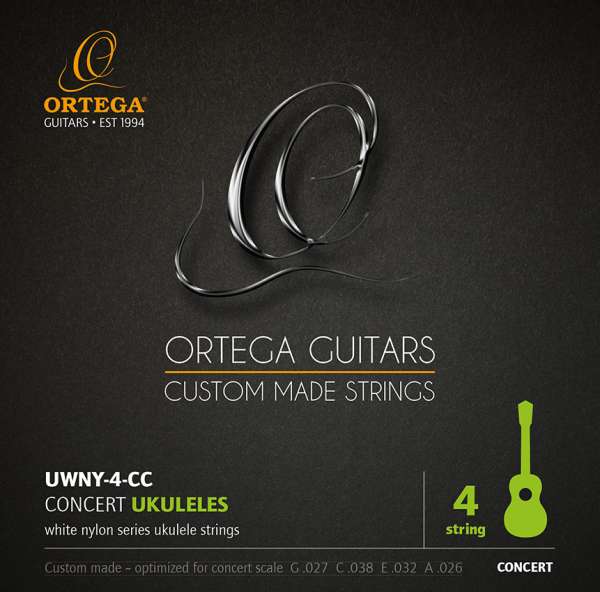 Ortega UWNY-4-CC Saiten für Konzert-Ukulelen