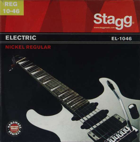 Stagg EL-1046 Saitensatz für E-Gitarren Nickel