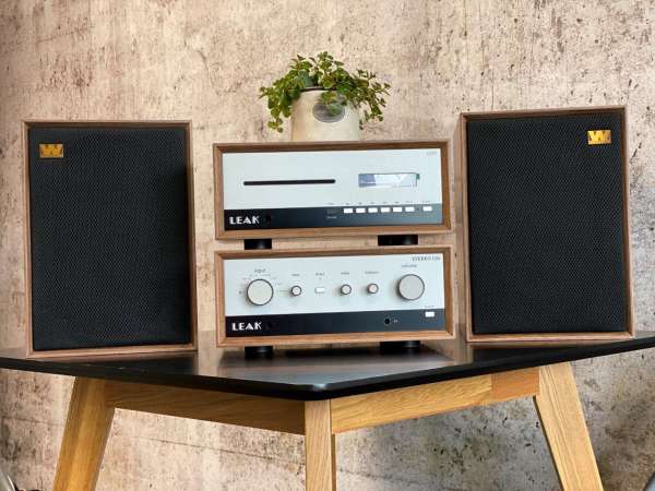 Wharfedale 85th Anniversary Denton Antique Walnut Leak Set