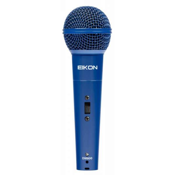 Eikon DM800BL dynamisches Mikrofon in blau