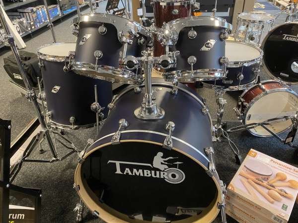 Tamburo FORMULA22SBL Schlagzeug Set Satin Blue B-Ware