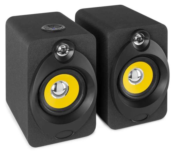 Vonyx XP40 aktiv Studio Monitor Set mit Bluetooth und USB