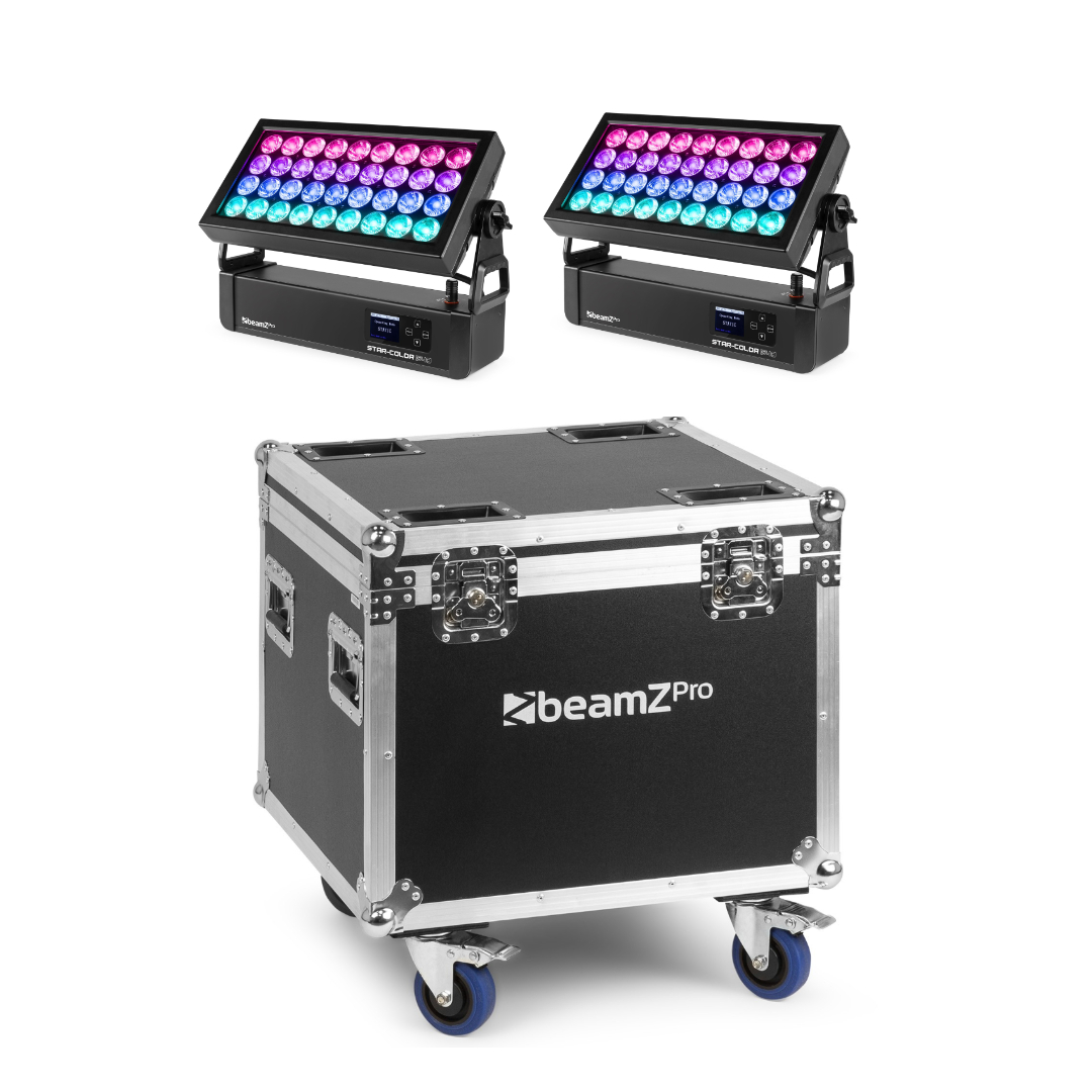 BeamZ Starcolor 540 Tourset 2 2 Stück mit Case