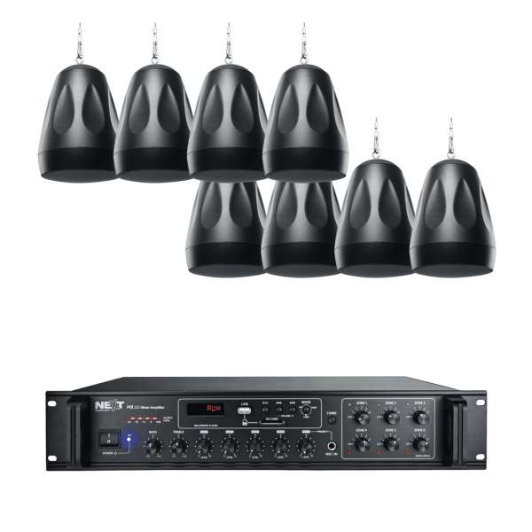 NEXT audiocom 8P6MX350 Pendel-Lautsprecher Set