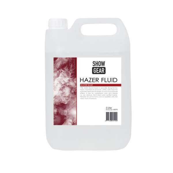 Showgear Hazer Fluid 5 Liter auf Wasserbasis Hazefluid