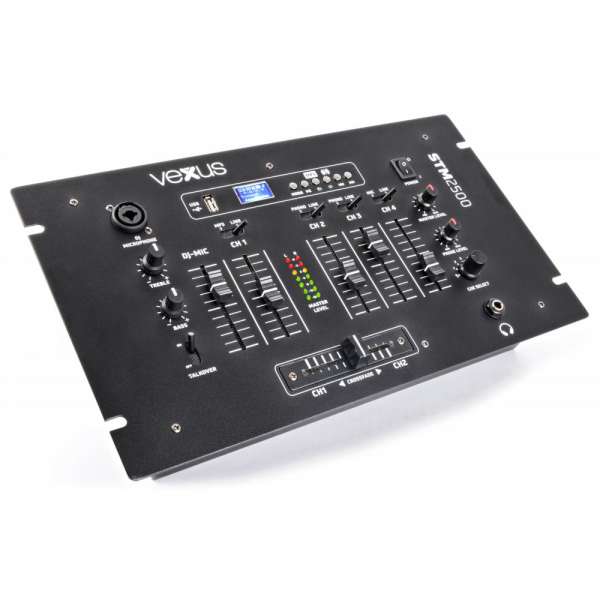 Vexus STM2500 5-Kanal Mixer USB/MP3 mit Bluetooth