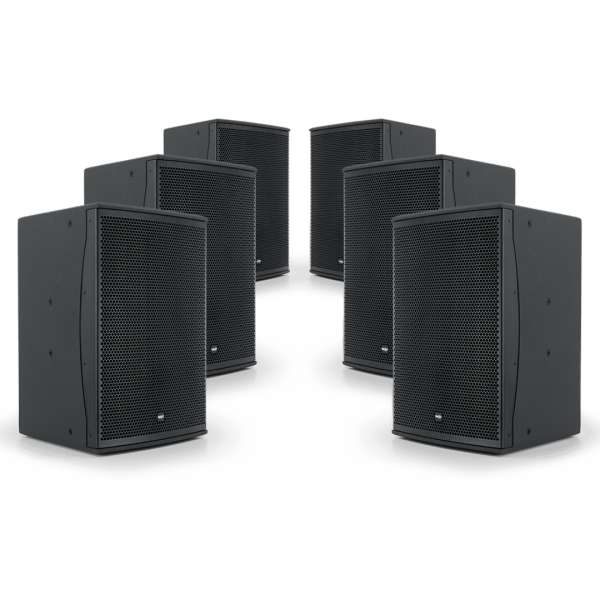 NEXT audiocom 6Pro12A - Aktives Installations-Set mit 4800W RMS