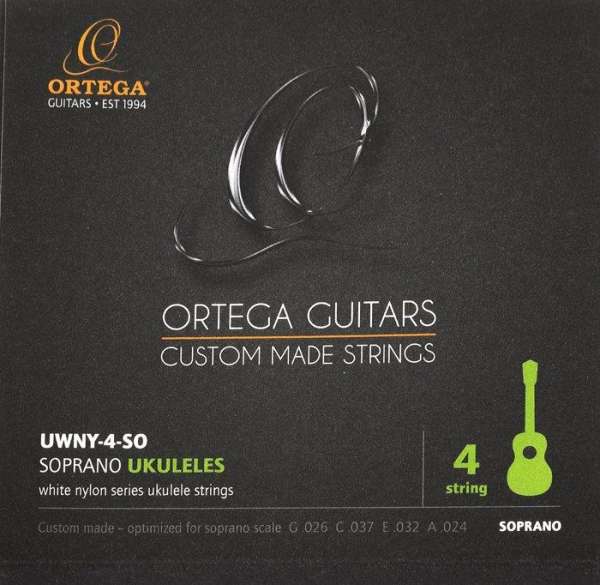 Ortega UWNY-4-SO Saiten für Sopran-Ukulelen