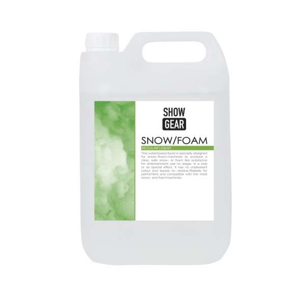Showgear Schnee/Schaum Fluid 5L gebrauchsfertig