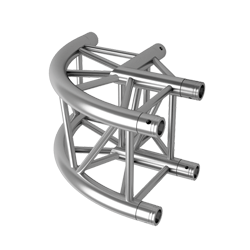 ExpoTruss X4K-30 Alu 4-Punkt Winkel 2Weg Winkel 90Grad H