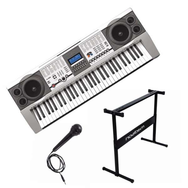 Madison 61-Tasten-Keyboard inkl. Ständer und Mikrofon