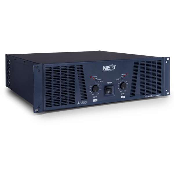 NEXT audiocom A3800 - Stereo PA Endstufe 3800W Class H 2 Ohm stabil