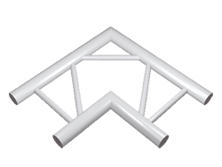 ExpoTruss X2K-30 Alu 2-Punkt 2-Weg Winkel 90Grad horizontal