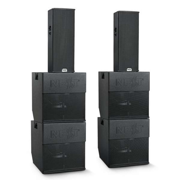 NEXT proaudio HFA212.218-System - Aktives High-Performance PA System