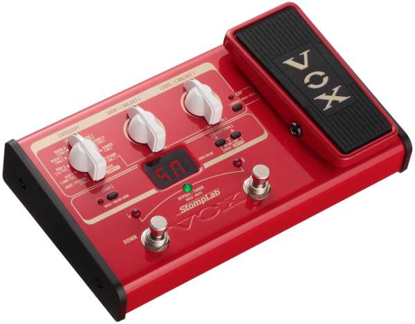 VOX SL2B StompLab Gitarrenprozessor Bassgitarre Multieffekt + Pedal