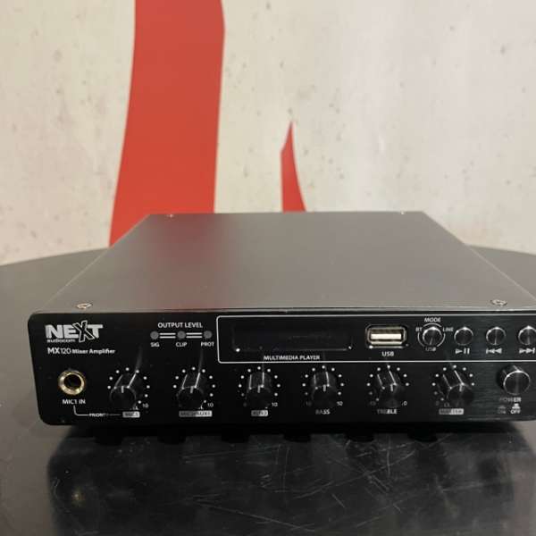 NEXT audiocom MX120 Mischverstärker 100V 120W B-Ware