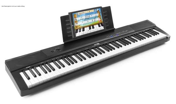 MAX KB6 88-Tasten-Keyboard mit Anschlagsdynamik und Sustain-Pedal