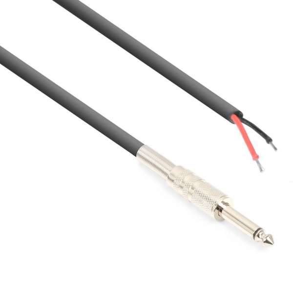 Adapter PA Stecker auf Klinke 6,3mm Mono Buchse PA Boxen Anschluss #1365 