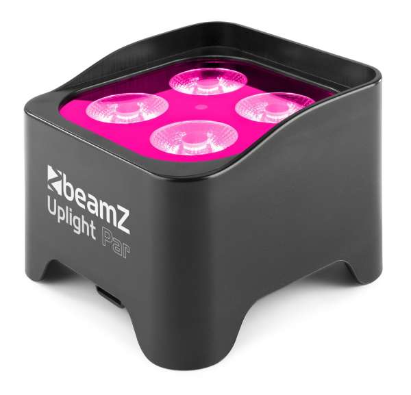BeamZ BBP90 Akku Uplighting LED Scheinwerfer 4x4W RGB UV