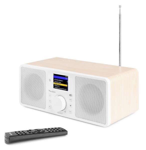 Audizio Rome W-Lan Radio mit DAB+ und FM sowie Bluetooth weiß
