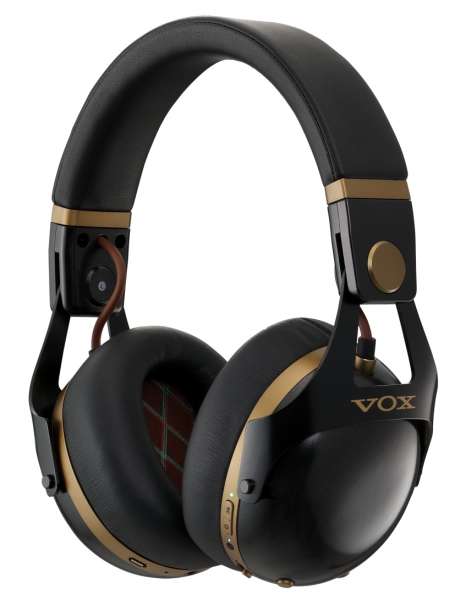 VOX Kopfhörer für Gitarristen VH-Q1 Noise Cancelling, Bluetooth, schwarz,