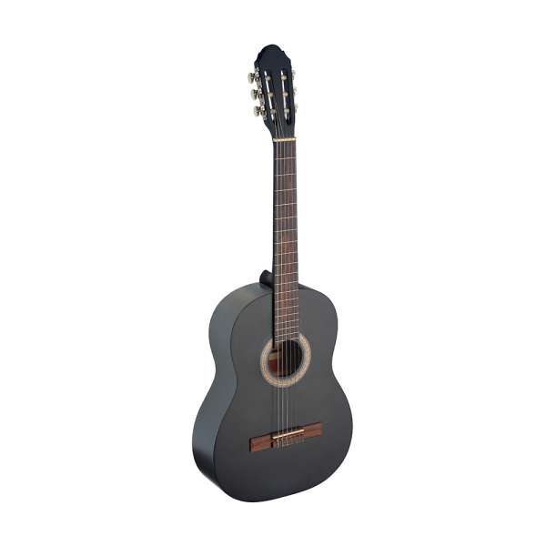 Stagg C430 M schwarz klassische Akustik Gitarre 4/4